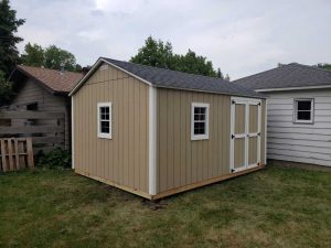 Why a wood custom shed is the best to buy, especially if it's built on site.