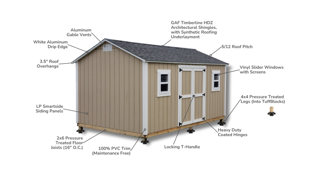 Fargo standard edition shed